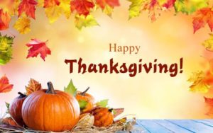 Happy Thanksgiving- Office Closed - Camejo Safety